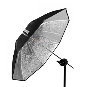 מטריית תאורה כסופה 85 ס"מ Profoto Umbrella Shallow Silver S