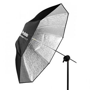 מטריית תאורה כסופה Profoto Umbrella Shallow M