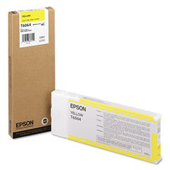 דיו צהוב מקורי לפלוטר Epson T6064