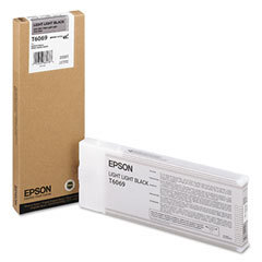 דיו אפור בהיר מקורי לפלוטר Epson T6069