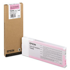 דיו ורוד בהיר רווי מקורי לפלוטר Epson T6066