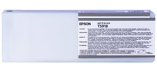 דיו שחור מאט מקורי לפלוטר Epson T5918