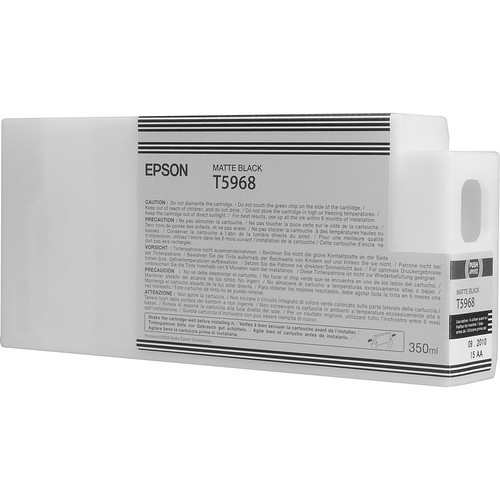 דיו שחור מאט מקורי לפלוטר Epson T5968