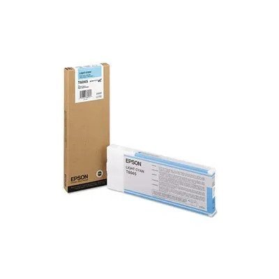 דיו תכלת מקורי לפלוטר Epson T6065