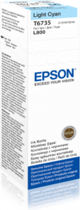 דיו תכלת למדפסת EPSON T6735 L800 