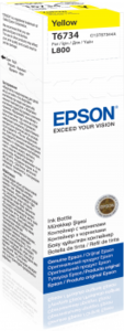 דיו צהוב למדפסת EPSON T6734 L800 