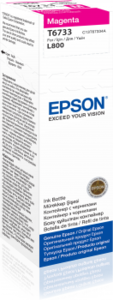 דיו ורוד למדפסת EPSON T6733 L800 