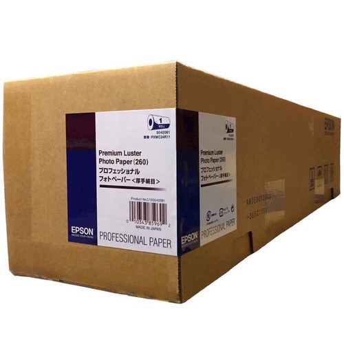 גליל נייר הדפסה Epson Premium Luster Photo Paper 24