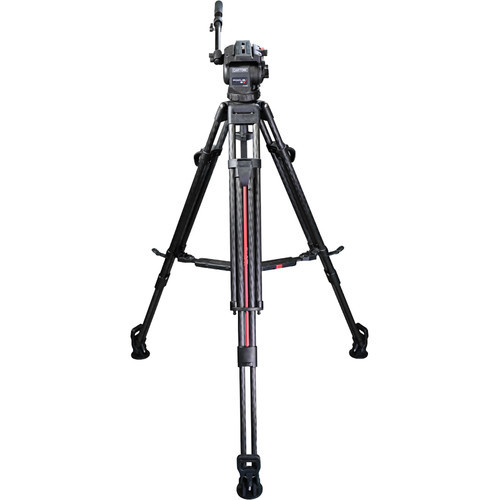 קיט חצובת סיבי פחמן עם ראש וידאו Cartoni Focus 8SDS System