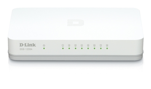 רכזת רשת D-Link DGS-1008A Unmanaged 8-Port Gigabit