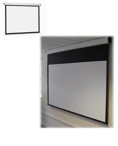 מסך חשמלי244X244 כולל שלט מבית דגם PSAB135 Audio Line