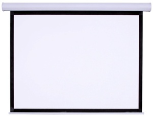 מסך הקרנה ידני 305X305 ס"מ Audio Line