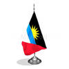 דגלון אנטיגואה וברבודה - Antigua and Barbuda mini flag *תמונה לצורך הדמיה בלבד*