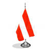דגלון אוסטריה - Austria mini flag *תמונה לצורך הדמיה בלבד* 