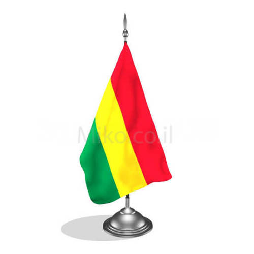 דגלון בוליביה - Bolivia mini flag *תמונה לצורך הדמיה בלבד*
