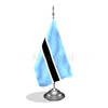 דגלון בוטסואנה - Botswana mini flag *תמונה לצורך הדמיה בלבד*
