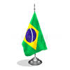 דגלון ברזיל - Brazil mini flag *תמונה לצורך הדמיה בלבד*