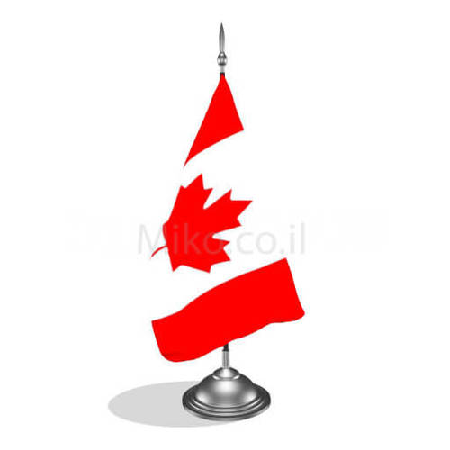 דגלון קנדה - Canada mini flag *תמונה לצורך הדמיה בלבד*