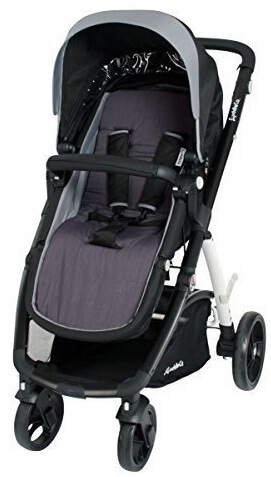 מזרון וריפודית לעגלה או טיולון Baby Boss Comfi Cush אפור