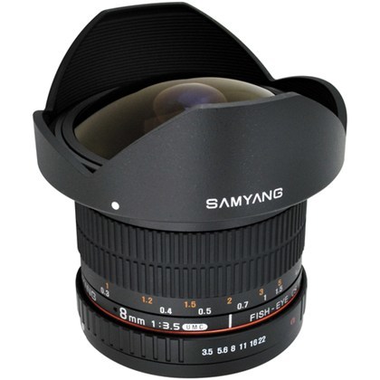 SAMYANG 8mm f/3.5 IF MC Fisheye Four Thirds