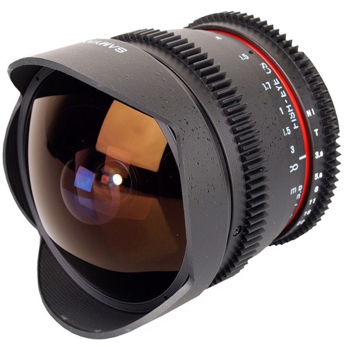 SAMYANG 8mm f/3.5 IF MC Fisheye CINE לניקון