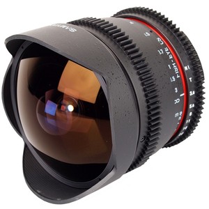 SAMYANG 8mm f/3.5 IF MC Fisheye CINE לניקון