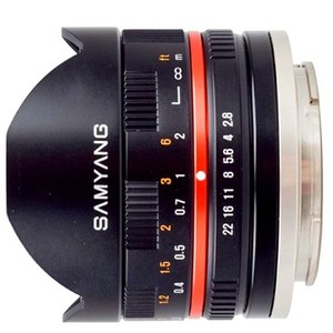 Samyang 8mm F2.8 Aspherical IF MC Fisheye for FUJI