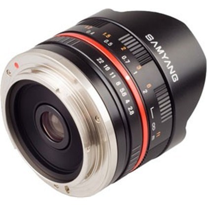 Samyang 8mm F2.8 Aspherical IF MC Fish-eye for SONY NEX
