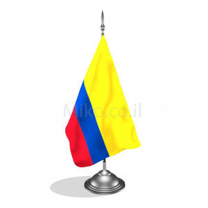 דגלון קולומביה - Colombia mini flag *תמונה לצורך הדמיה בלבד*