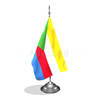 דגלון קומורו - Comoros mini flag *תמונה לצורך הדמיה בלבד*