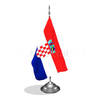 דגלון קרואטיה - Croatia mini flag *תמונה לצורך הדמיה בלבד*