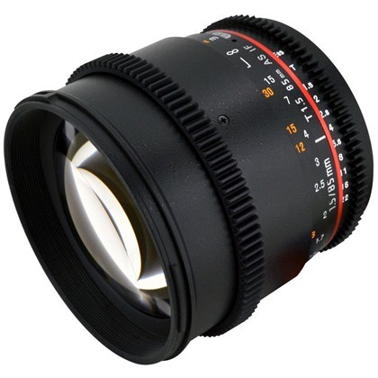 Samyang 85mm f/1.4 Aspherical IF T/1.5T CINE