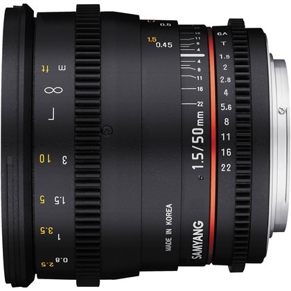 SAMYANG 50mm T1.5 AS UMC CINE