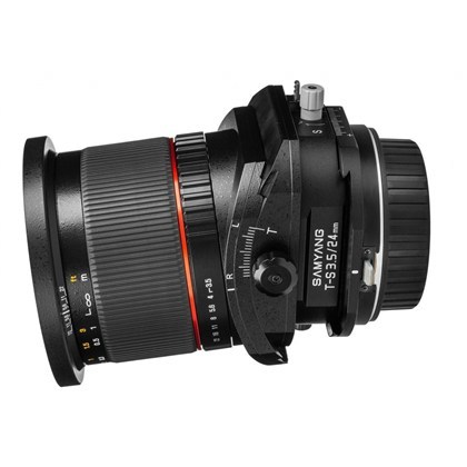 Samyang  24mm T-S F/3.5 ED AS UMC Tilt/Shift Lens for Canon