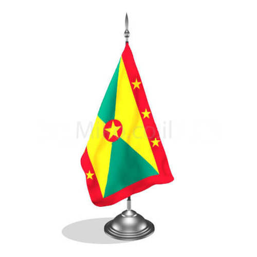דגלון גרנדה - Grenada mini flag *תמונה לצורך הדמיה בלבד*