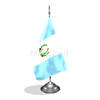 דגלון גואטמלה - Guatemala mini flag *תמונה לצורך הדמיה בלבד* 
