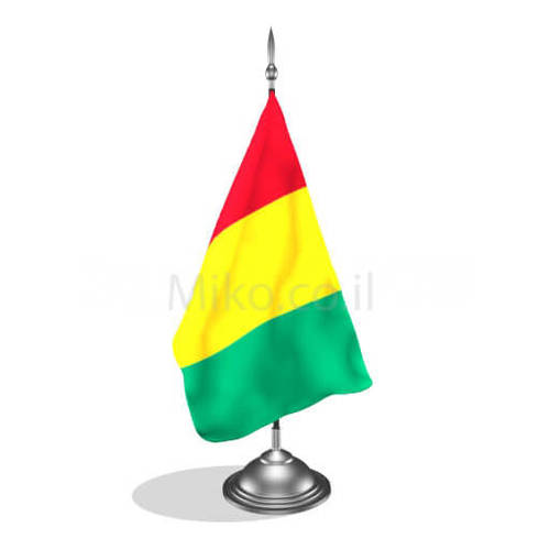 דגלון גינאה - Guinea mini flag *תמונה לצורך הדמיה בלבד* 