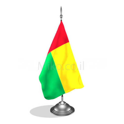 דגלון גינאה ביסאו - Guinea-Bissau mini flag *תמונה לצורך הדמיה בלבד*
