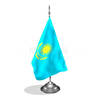 דגלון קזחסטן - Kazakhstan mini flag *תמונה לצורך הדמיה בלבד*