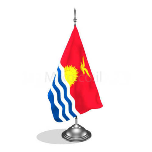 דגלון קיריבטי - Kiribati mini flag *תמונה לצורך הדמיה בלבד* 