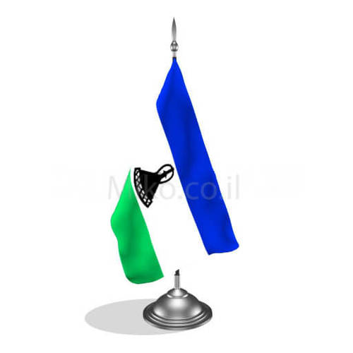 דגלון לסוטו - Lesotho mini flag *תמונה לצורך הדמיה בלבד* 