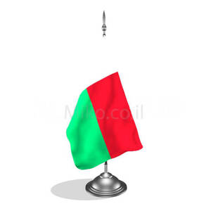דגלון מדגסקר - Madagascar mini flag *תמונה לצורך הדמיה בלבד*
