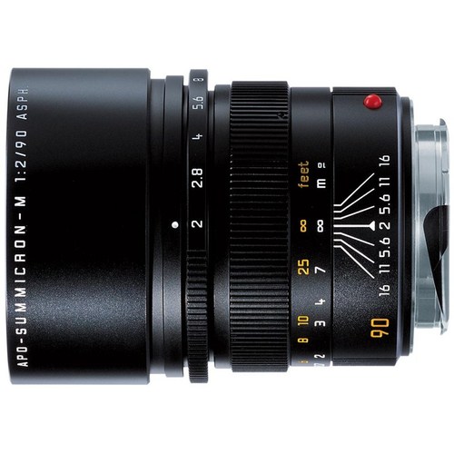 עדשה טלה מקצועית LEICA APO-SUMMICRON-M 90mm f/2 ASPH