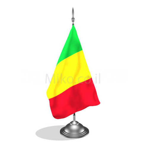 דגלון מאלי - Mali mini flag *תמונה לצורך הדמיה בלבד*