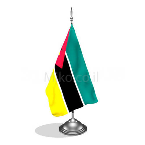 דגלון מוזמביק - Mozambique mini flag *תמונה לצורך הדמיה בלבד*