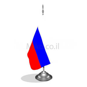 דגלון רוסיה - Russia mini flag *תמונה לצורך הדמיה בלבד*