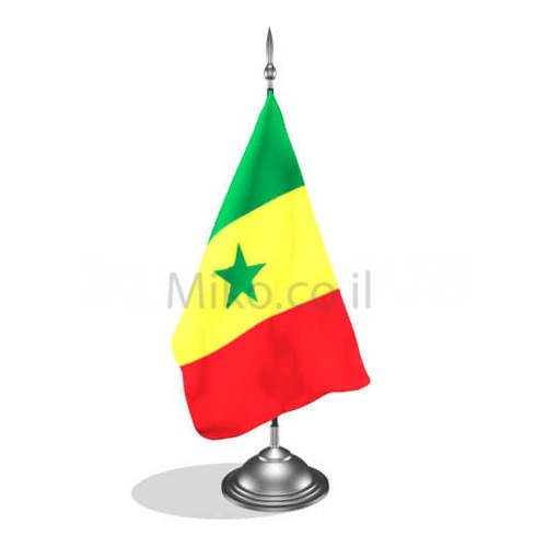 דגלון סנגל - Senegal mini flag *תמונה לצורך הדמיה בלבד*