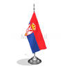 דגלון סרביה - Serbia mini flag *תמונה לצורך הדמיה בלבד*