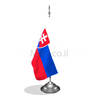 דגלון סלובקיה - Slovakia mini flag *תמונה לצורך הדמיה בלבד*