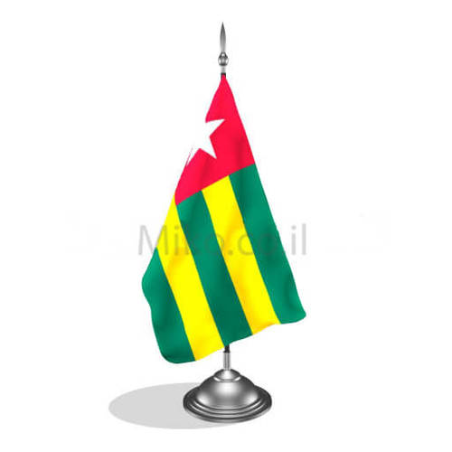 דגלון טוגו - Togo mini flag *תמונה לצורך הדמיה בלבד*